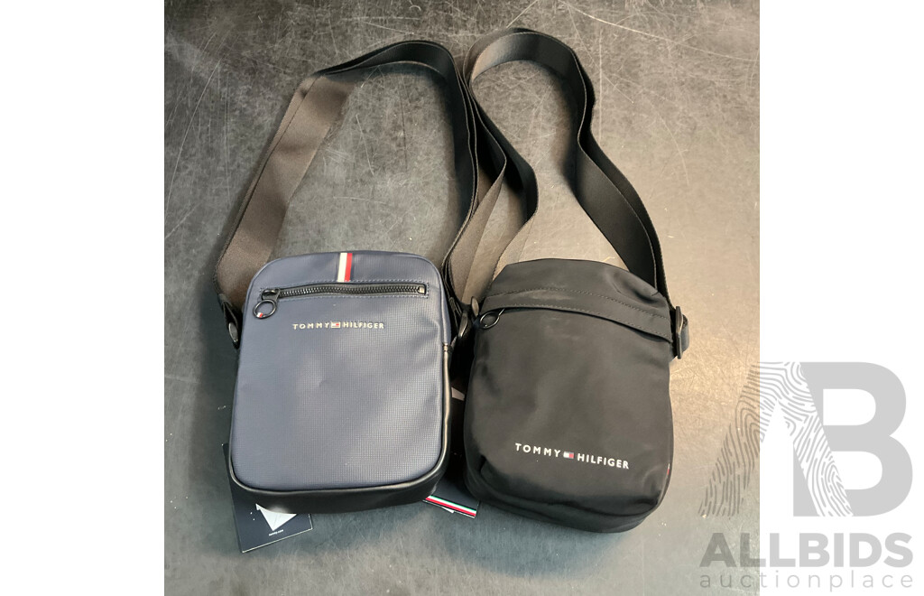 TOMMY HILFIGER Mini Reporter Crossbody Bag - Lot of 2