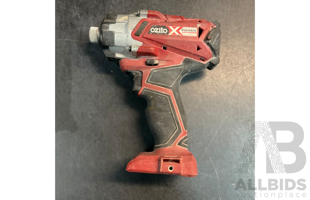 OZITO 18V ANgle Grinder & Impact Driver & Battery & Assorted Tools