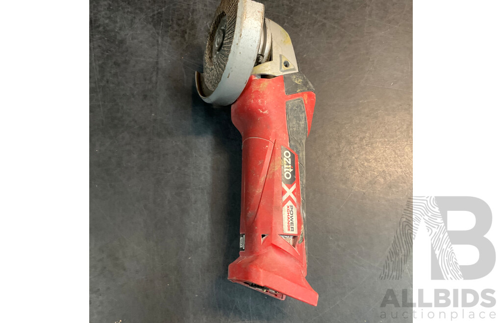 OZITO 18V ANgle Grinder & Impact Driver & Battery & Assorted Tools