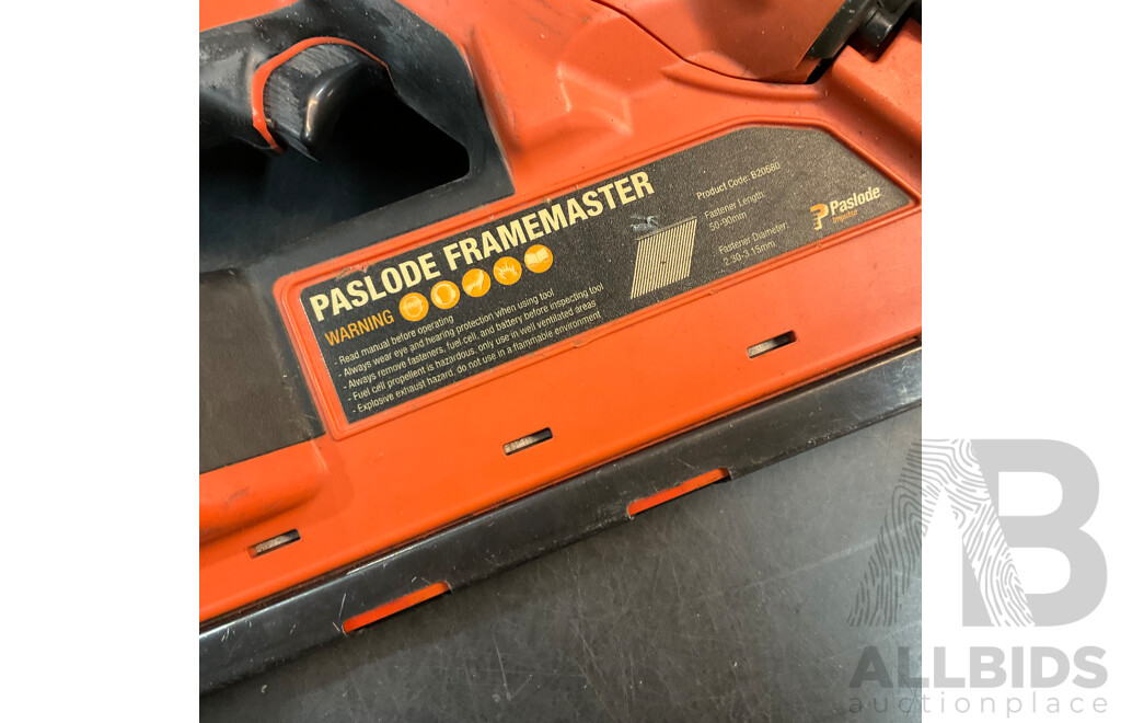 PASLODE Impulse Framemaster Framing Nailer with Battery