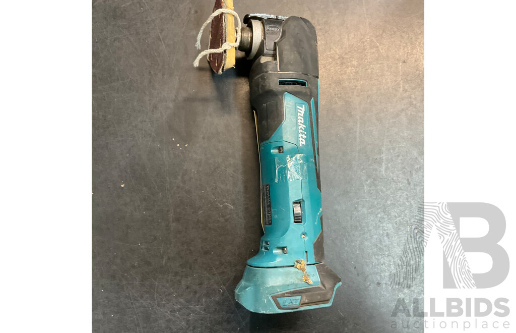 MAKITA DHR242 Rotary Hammer & DTM51 Multi-tool & BSS610 Cordless Circular Saw