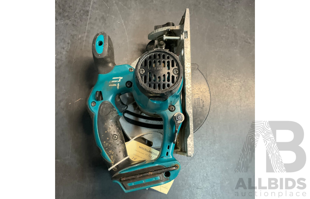 MAKITA DHR242 Rotary Hammer & DTM51 Multi-tool & BSS610 Cordless Circular Saw