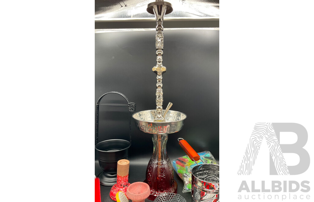 ROTANA Glass Shisha Hookah  with Accessories