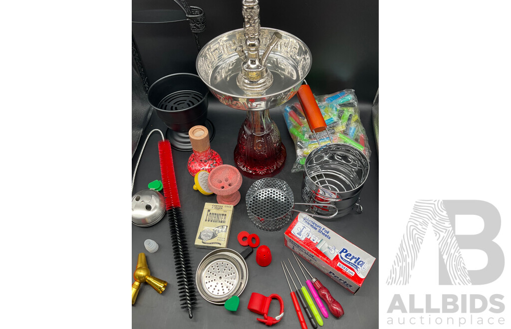 ROTANA Glass Shisha Hookah  with Accessories