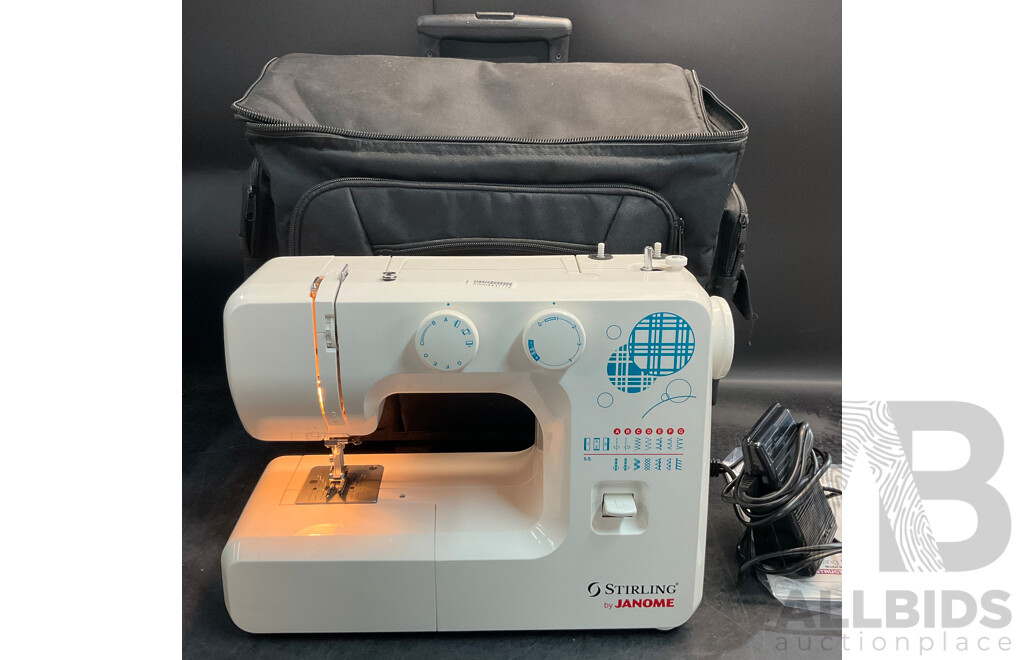 STIRLING Sewing Machine 311 with Carry Case