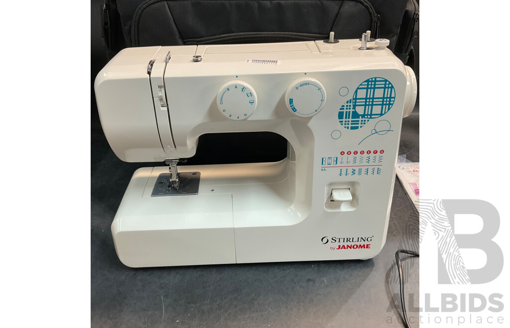 STIRLING Sewing Machine 311 with Carry Case