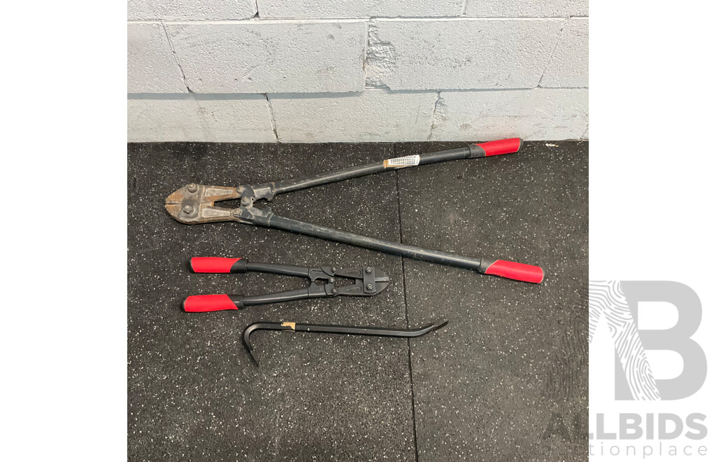 TROJAN 900mm/450mm Bolt Cutter & Pry Bar