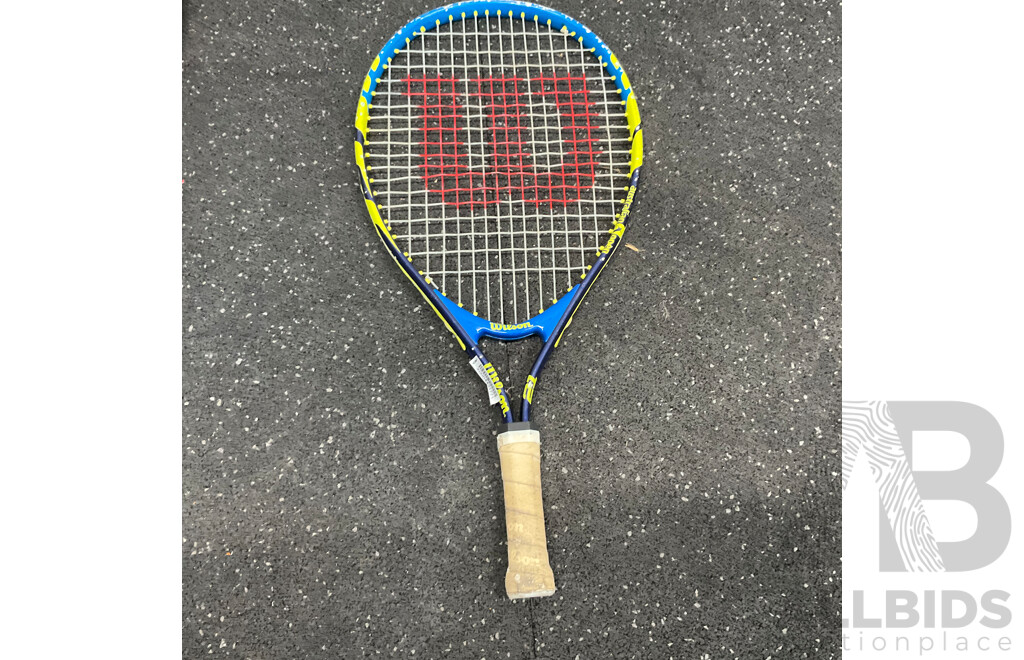 Assorted PRINCE, WILSON Tennis Racquet