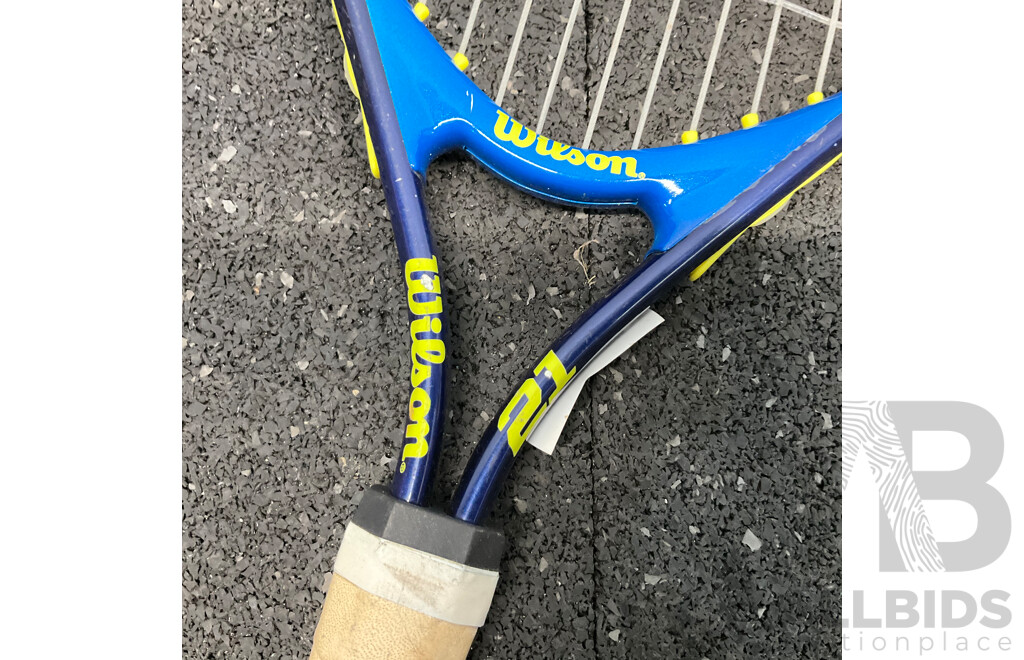 Assorted PRINCE, WILSON Tennis Racquet