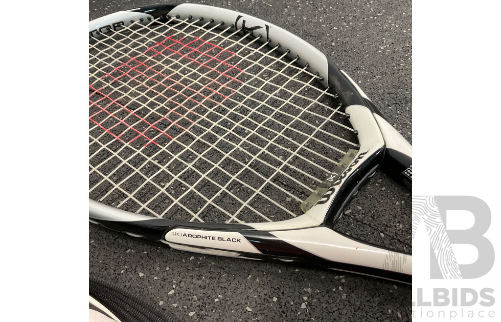 Assorted PRINCE, WILSON Tennis Racquet