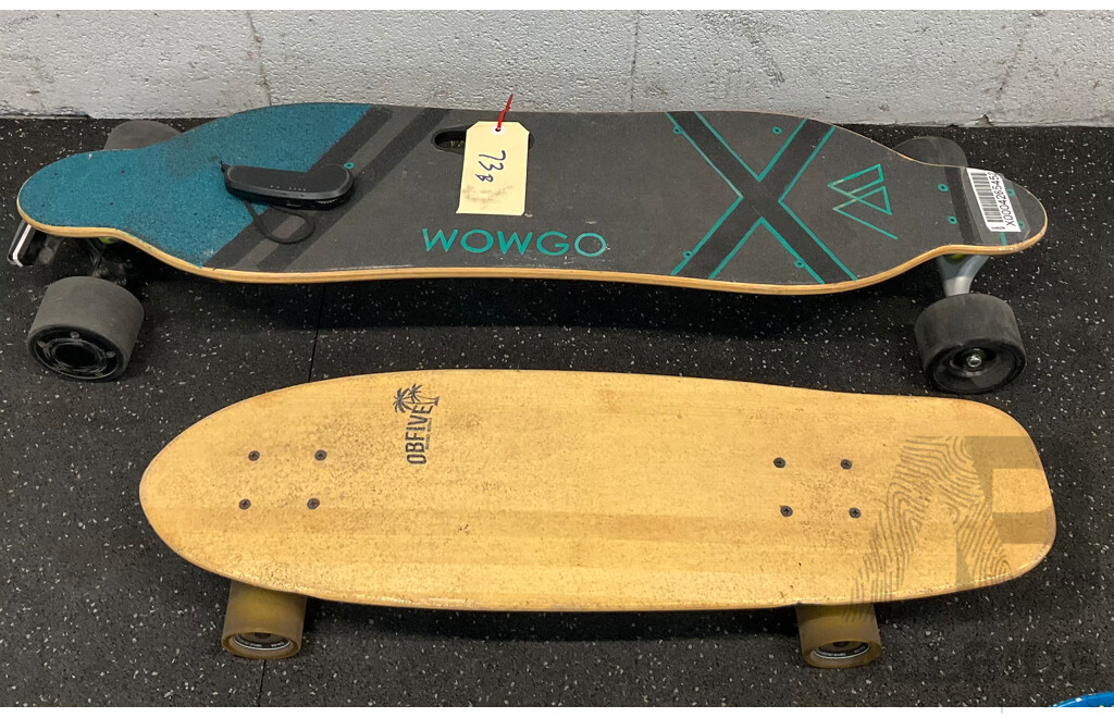 WOWGO Electric Skateboard & OBFIVE Skateboard