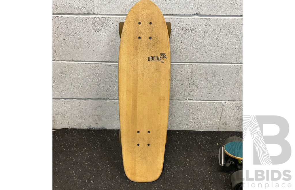 WOWGO Electric Skateboard & OBFIVE Skateboard