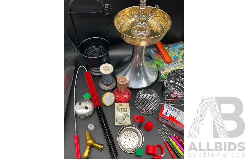 Glass  Shisha Hookah  with Accessories