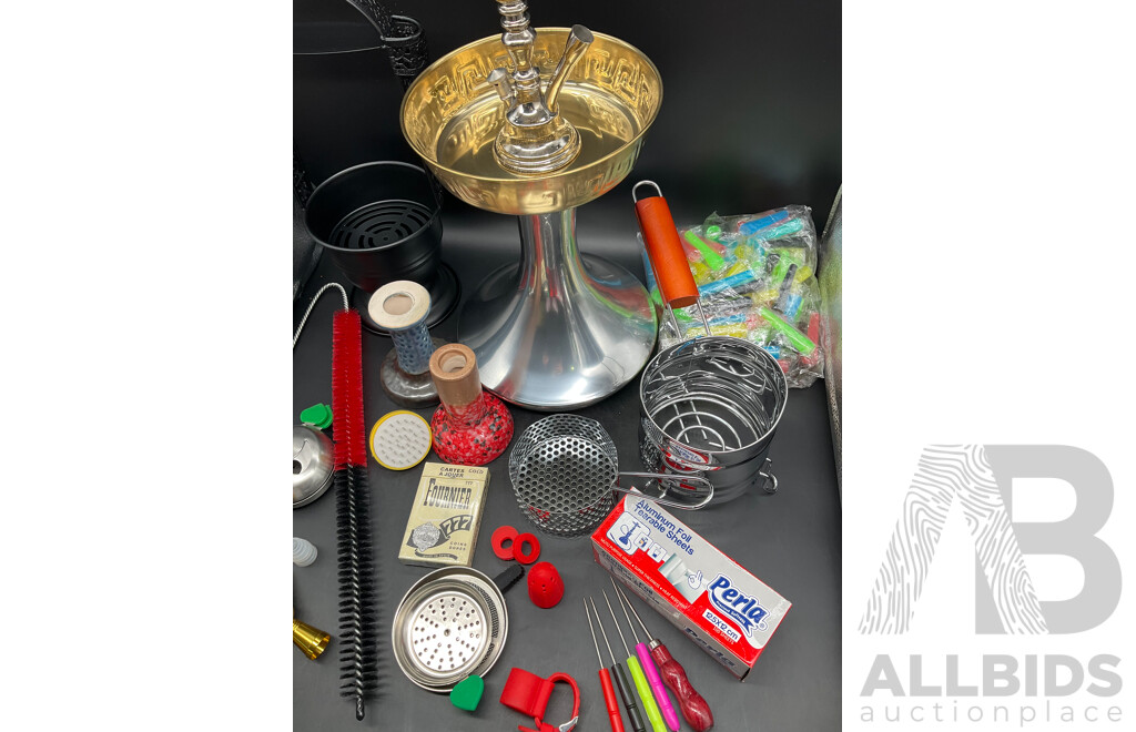 Glass  Shisha Hookah  with Accessories
