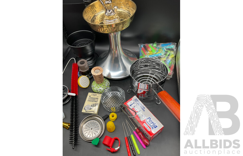 Glass  Shisha Hookah  with Accessories