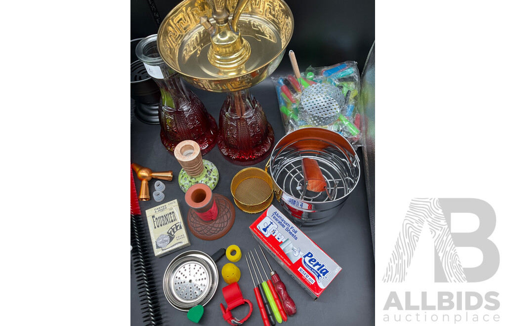 Rotana Glass Shisha Hookah  with Accessories