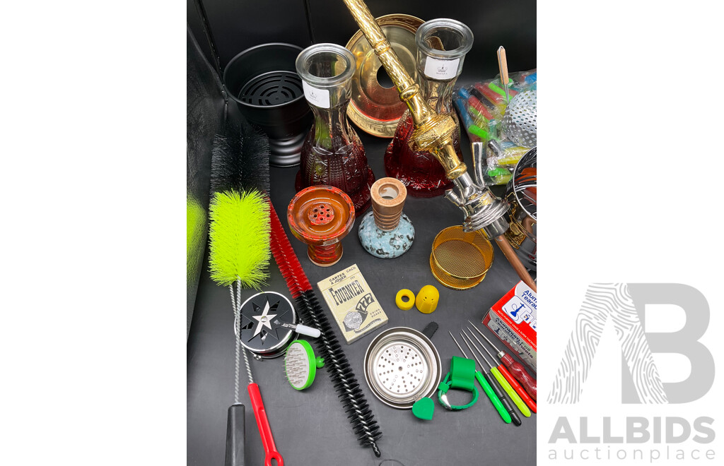 Rotana Glass Shisha Hookah  with Accessories