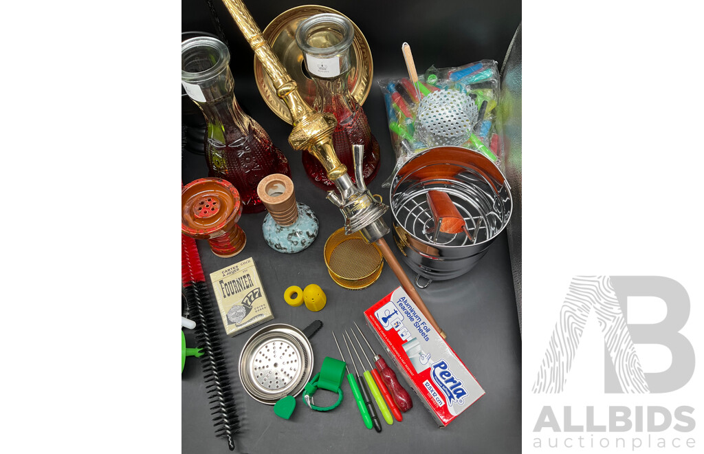 Rotana Glass Shisha Hookah  with Accessories