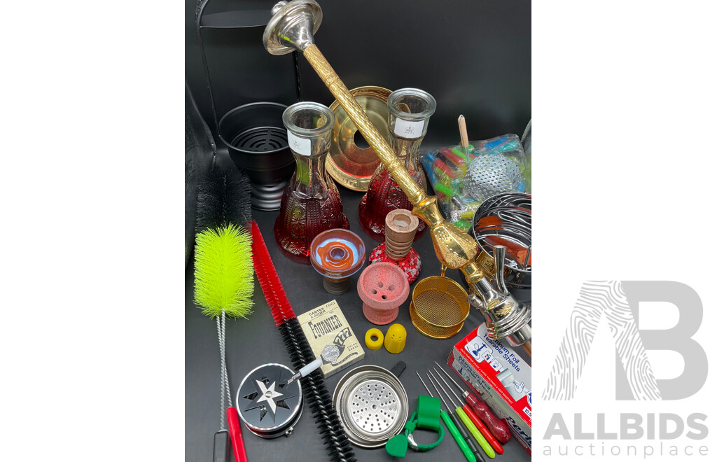 Rotana Glass Shisha Hookah  with Accessories