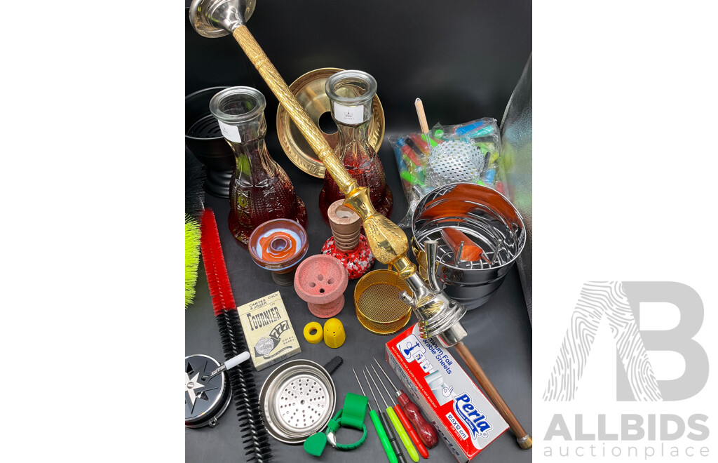 Rotana Glass Shisha Hookah  with Accessories
