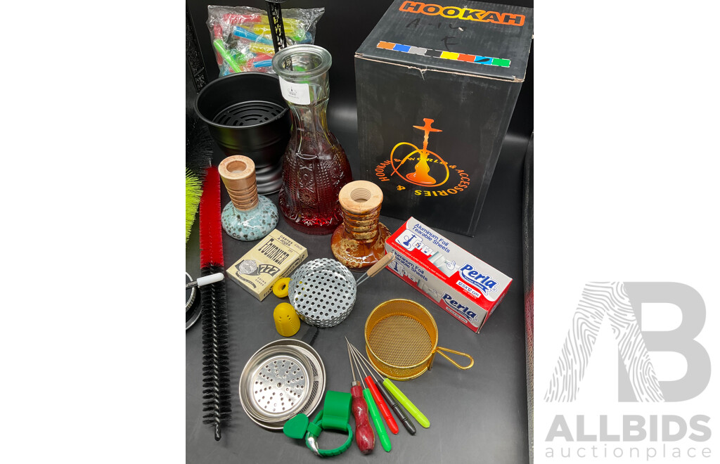 Glass Shisha Hookah  with Accessories