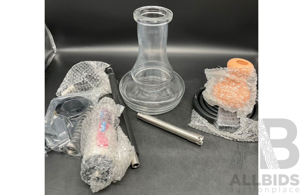 Glass Shisha Hookah  with Accessories