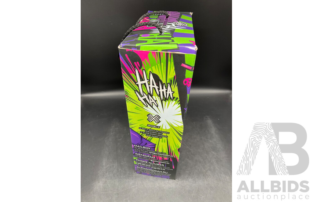 Alpha Model X Harley Hookah  - PURPLE