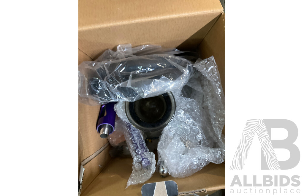 Mr. Tom Purple Glass Shisha Hookah  with Accessories