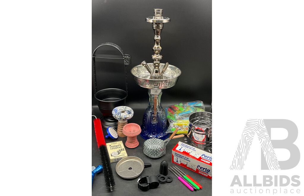 ROTANA Glass Shisha Hookah  with Accessories