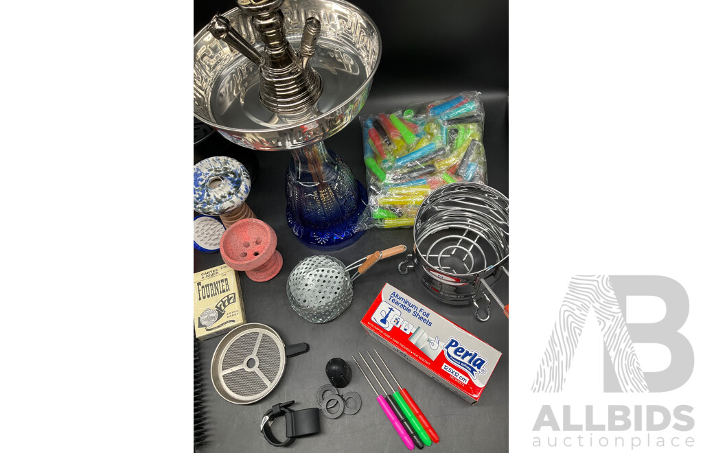 ROTANA Glass Shisha Hookah  with Accessories