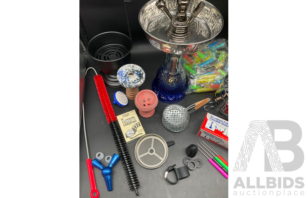 ROTANA Glass Shisha Hookah  with Accessories