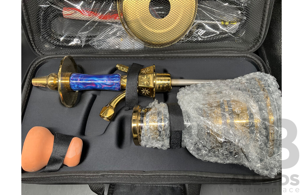 Glass Shisha Hookah in Carry Bag
