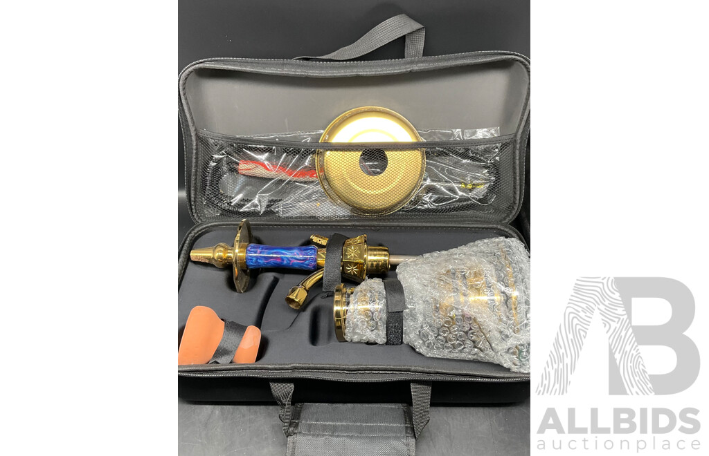 Glass Shisha Hookah in Carry Bag
