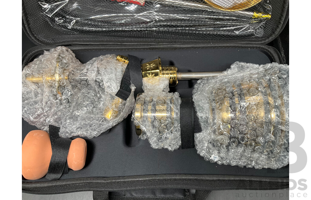 Glass Shisha Hookah in Carry Bag