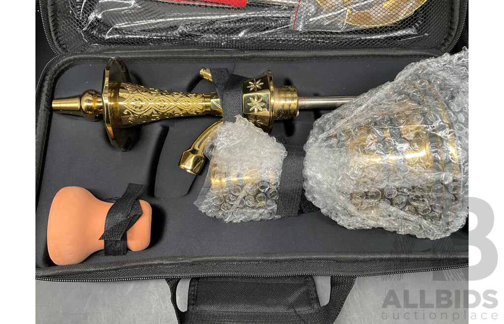 Glass Shisha Hookah in Carry Bag