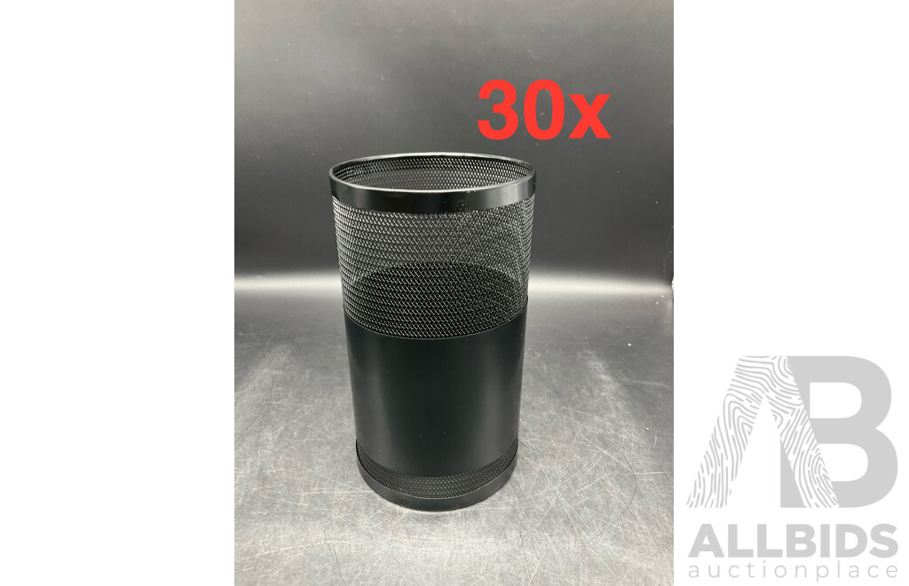 Metal Mesh Hookah Wind Cover - Black - Lot of 30