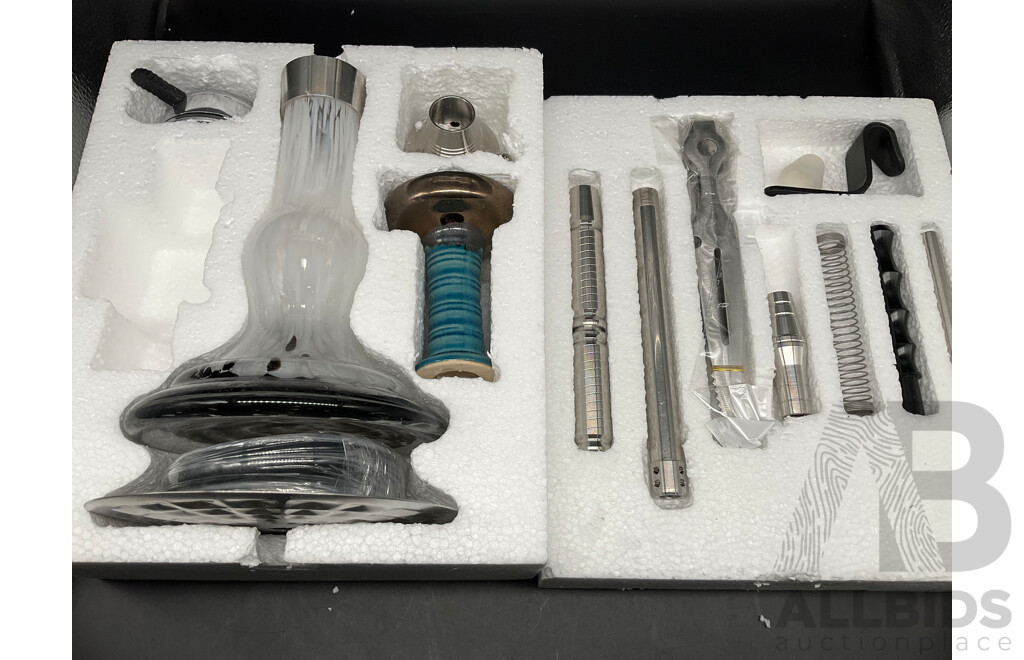 ROTANA Glass Shisha Hookah  with Accessories