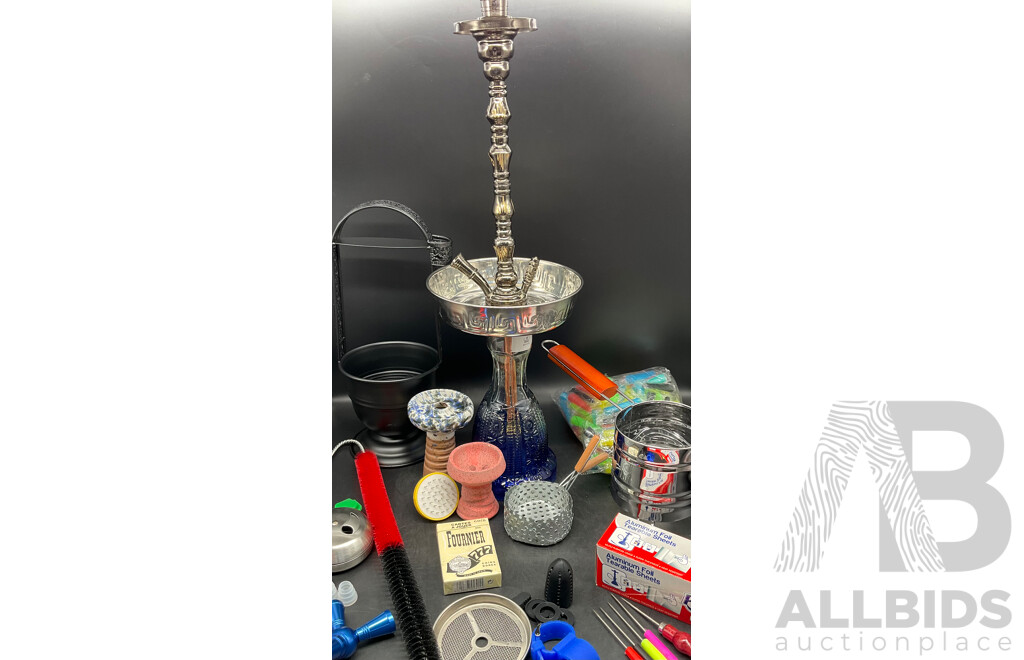 ROTANA Glass Shisha Hookah  with Accessories