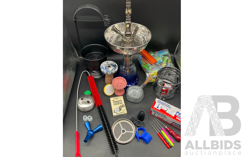 ROTANA Glass Shisha Hookah  with Accessories