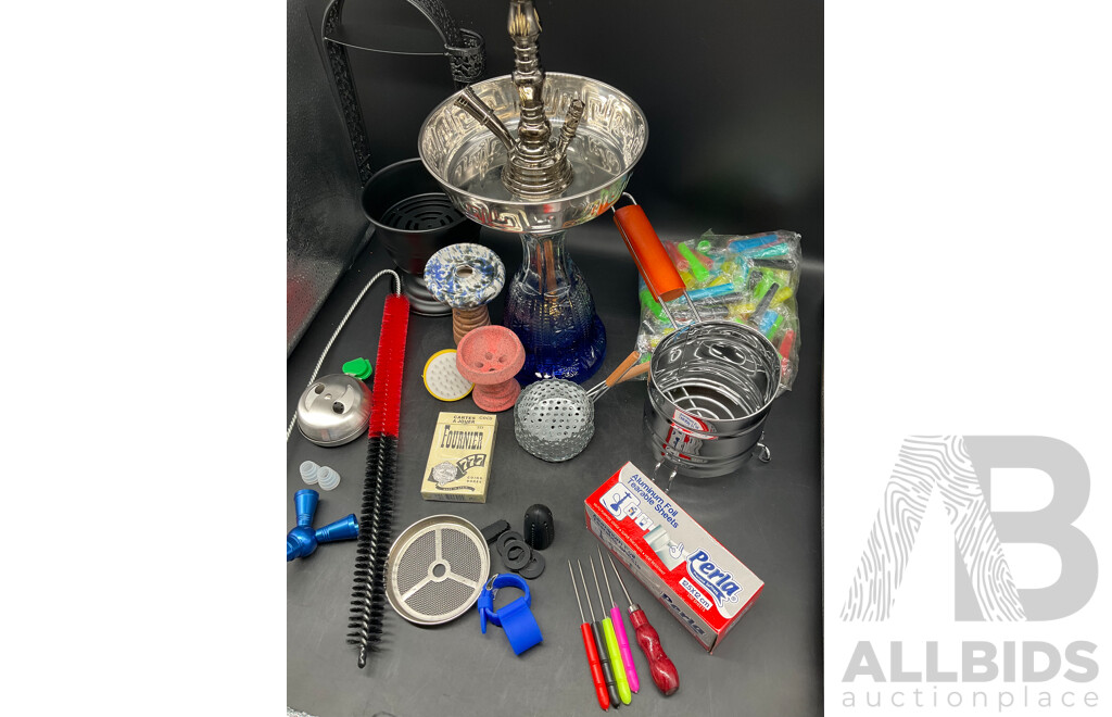 ROTANA Glass Shisha Hookah  with Accessories