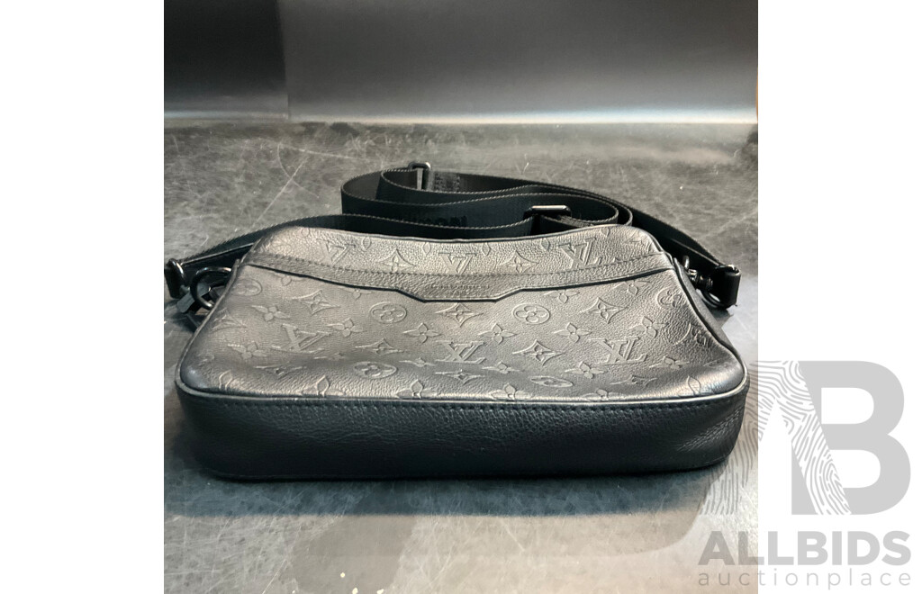 Men's Black Crossbody Bag Branded Louis Vuitton