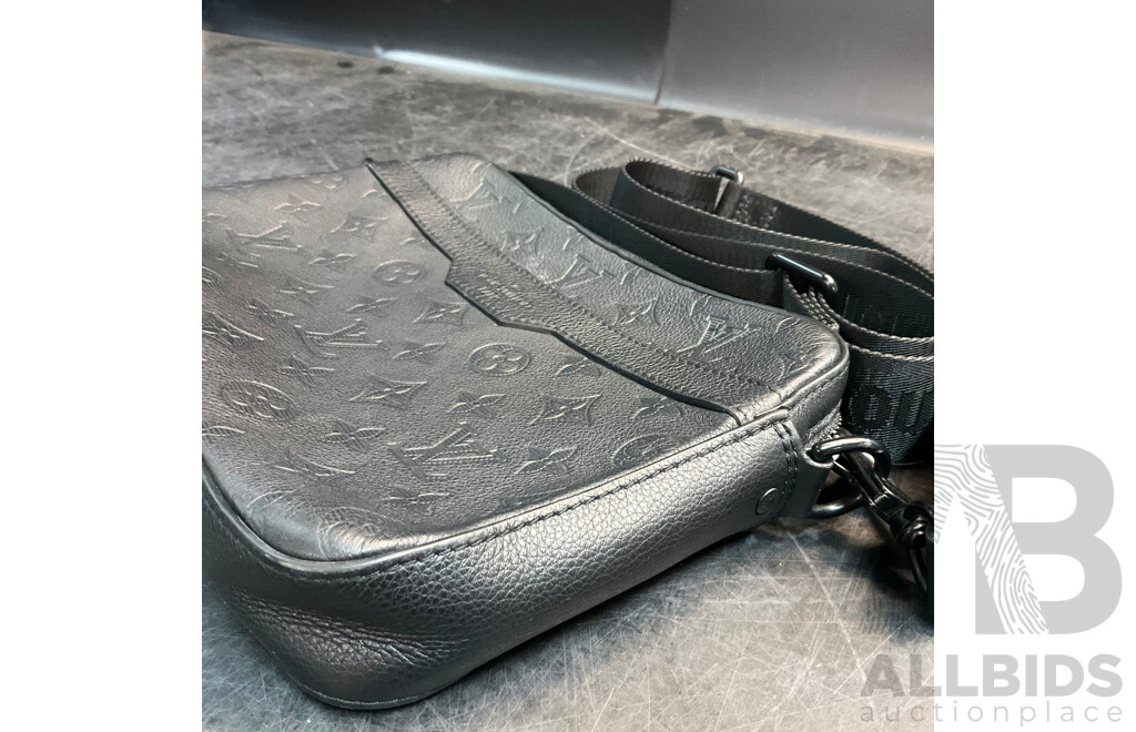 Men's Black Crossbody Bag Branded Louis Vuitton
