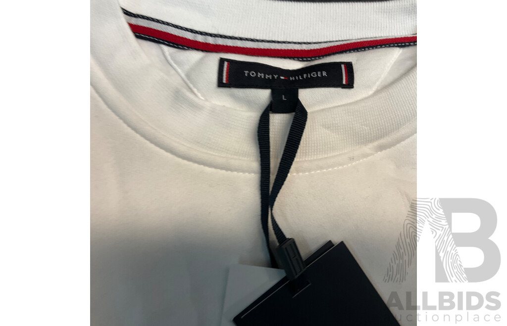 TOMMY HILFIGER, GANT & Assorted Women/Men's T-Shirt & POLO Shirt - SizeM/ L/XXL - Lot of 9