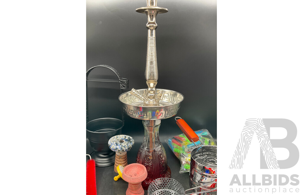 ROTANA Glass Shisha Hookah  with Accessories
