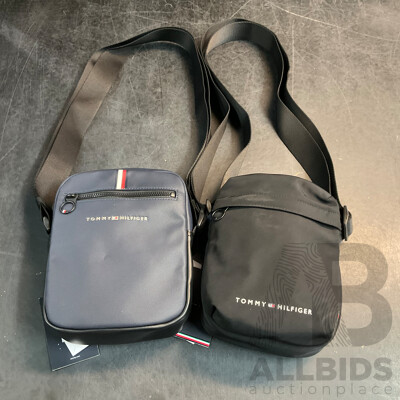 TOMMY HILFIGER Mini Reporter Crossbody Bag - Lot of 2
