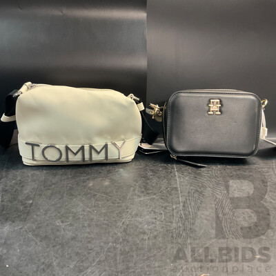 TOMMY HILFIGER Chic Trunk & Bold Camera Bag - Lot of 2
