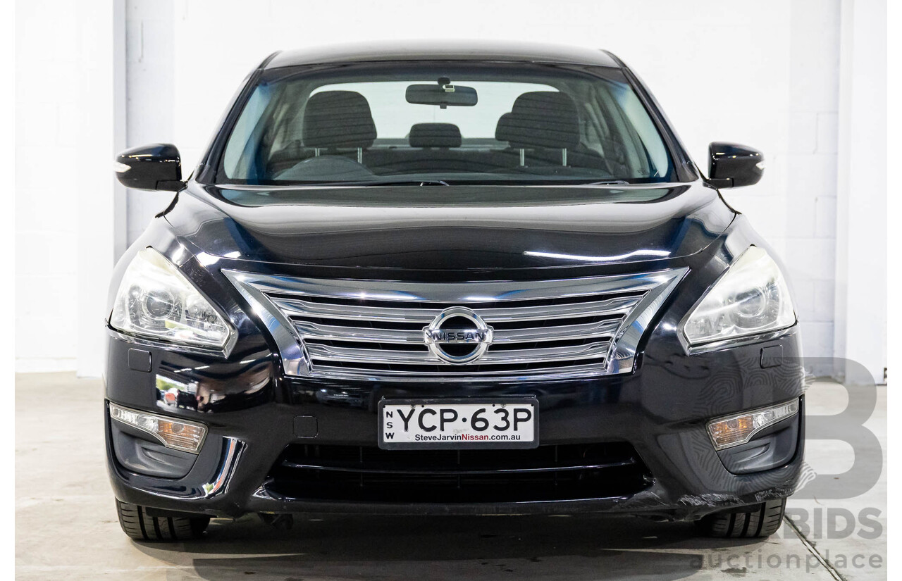 9/2014 Nissan Altima ST L33 4d Sedan Ebony Black 2.5L