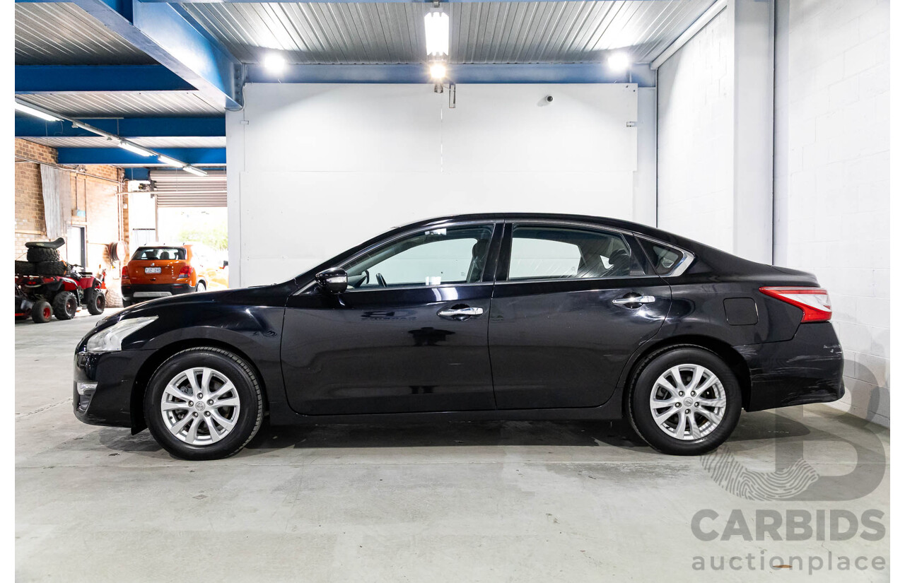 9/2014 Nissan Altima ST L33 4d Sedan Ebony Black 2.5L