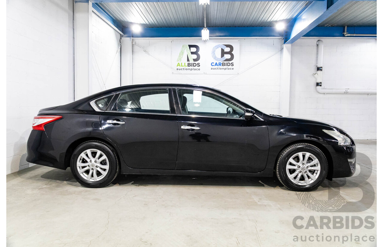 9/2014 Nissan Altima ST L33 4d Sedan Ebony Black 2.5L