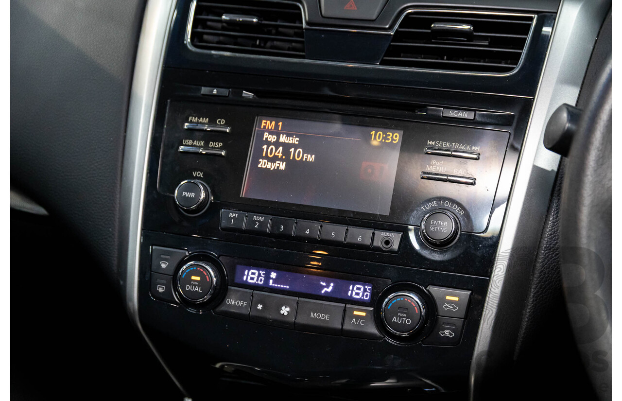 9/2014 Nissan Altima ST L33 4d Sedan Ebony Black 2.5L